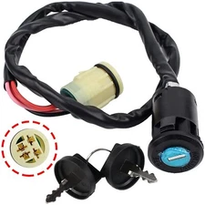 Ignition Switch Key For Honda Rancher TRX350 400 650 Foreman TRX450 500 ATV