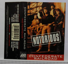 1, CONFEDERATE RAILROAD--NOTORIOUS, USED AUDIO CASSETTE, PASSED OUR PLAY TEST