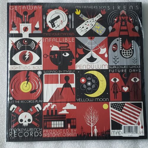 Pearl Jam Lightning Bolt Red Vinyl Variant Rare Eddie Vedder 2013 LIMITED ED - Picture 3 of 8