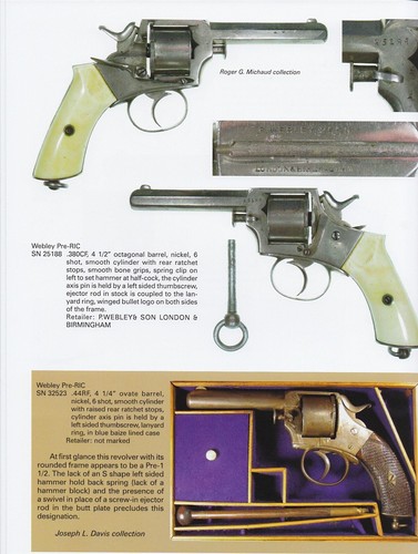 2 Bände WEBLEY MASSIVER RAHMENREVOLVER RIC, MP & Nos 1, 1,5, 2, Bulldoggen & Mops - Bild 4 von 11