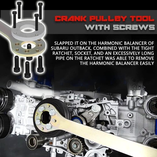 Cam Gear Lock Tool+Crank Pulley Tool+STD Cam Sprocket Tool Kit For Subaru STD - Picture 6 of 10