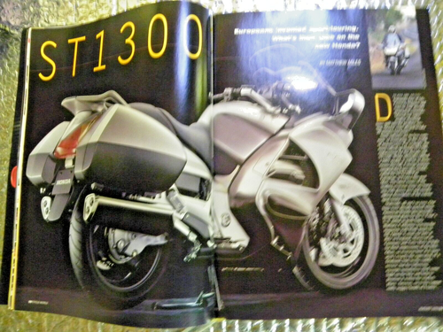 Cycle World Motorcycle Magazine August 2002 Fast Company Best Super Sport Shoot - Picture 3 of 4