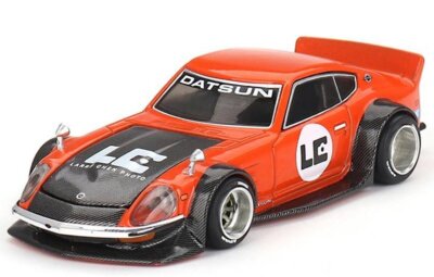 NISSAN Fairlady Z - KAIDO GT Larry Chen V1  - Orange Bang - Mini GT 1:64