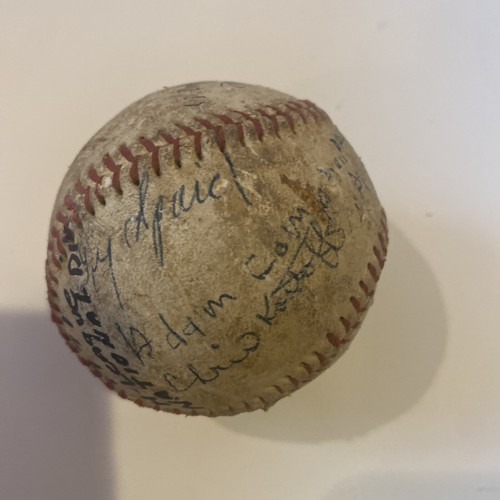 1971 Little H League Champions Signed Baseball Autographed Minor National Day - Picture 4 of 5
