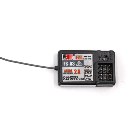 2Pcs Flysky FS-A3 AFHDS2A 2.4G 3CH Receiver Fr GT2E GT2G Transmitter RC Car Y9S3 - Picture 3 of 8