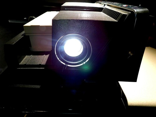 Vintage Rare Sawyer Crestline Slide 500-AD Projector In Working Order - Picture 3 of 7