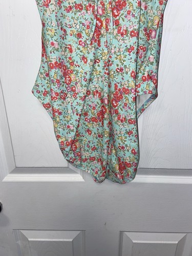 Nautica Ladies' Size: 14 Back Tie One Piece Swimsuit Floral Print Multicolored - Picture 6 of 8
