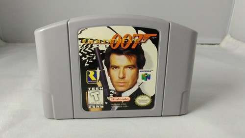 1997 Ninendo 64 N64 Golden Eye 007 James Bond CIB Box, Cart & Manual, Nice Shape - Picture 3 of 16