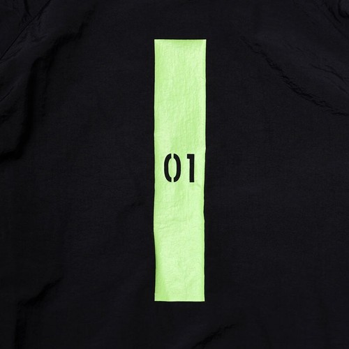 evangelion RADIO EVA A170 EVANGELION SOLID NYLON JACKET BLACK XL size New - Picture 6 of 6