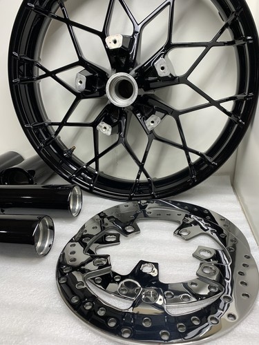 Llanta Harley Front Prodigy negra OEM STREET GLIDE TOURING INTERCAMBIO OEM - Imagen 8 de 12