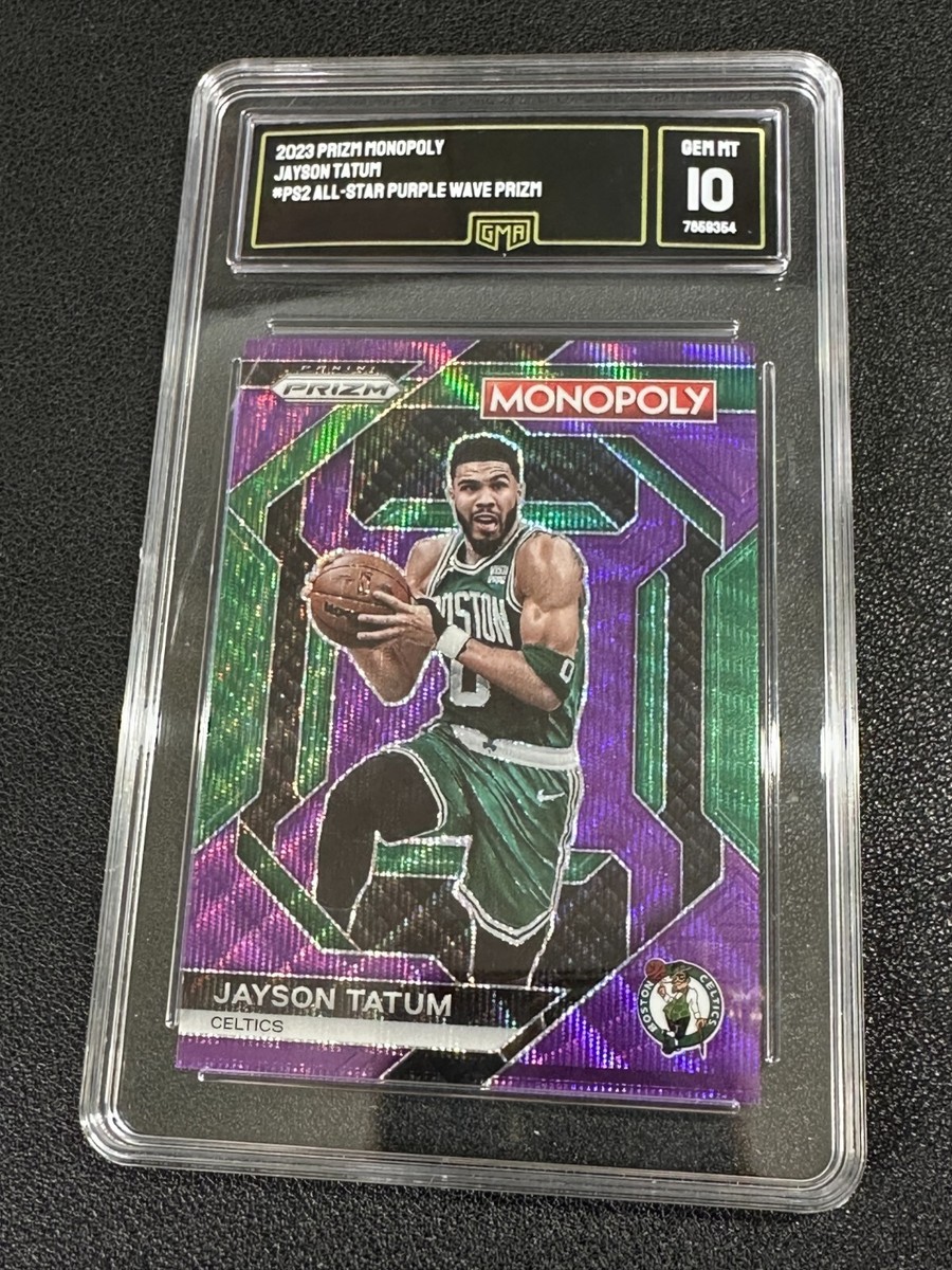 ジェイソン テイタム Panini Prizm 199枚限定 2年目 2023-24 Panini Prizm JAYSON TATUM Ultra-Rare Glitter Prizm