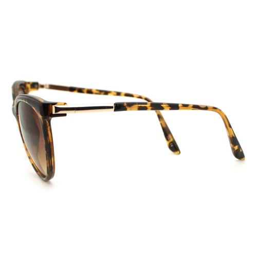 Retro Fashion Womens Thin Plastic Cat Eye Horn Rim Sunglasses - Bild 26 von 26