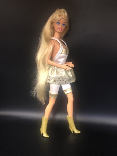 Barbie, Hollywood Hair Barbie Doll Retro 1990s - Picture 9 of 12