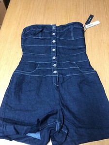 express denim romper