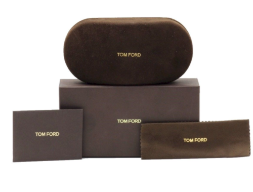 Tom Ford FT5752B 020 glänzend transparent grau blau Block quadratisch Herrenbrille - Bild 5 von 5