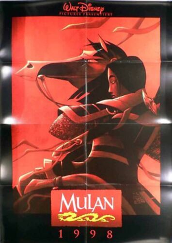 Mulan - Eddie Murphy - Ming-Na Wen - Filmposter A1 84x60cm gefaltet