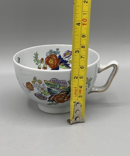 Copeland Spode W26 New Stone Rim Tea Cups - Picture 3 of 4