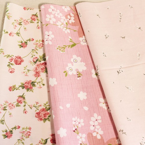 Sewing Pretty Floral Charm 10" squares Cotton Fabric Bundle Quilting Scraps DIY - Picture 21 of 21