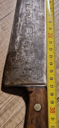 Couteau de chef antique SCHREIBER and SON collection - Afbeelding 11 van 11