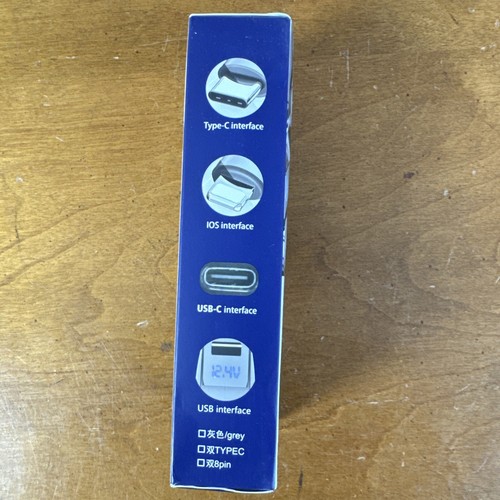 Super Fast Charge Retractable Car Charger 4 in 1 Fast Car Phone Charger 120W - Picture 3 of 5