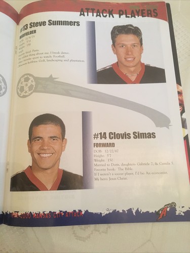 Kansas City Attack | Fútbol sala profesional | Anuario 1999-2000 | NSPL  - Imagen 10 de 12