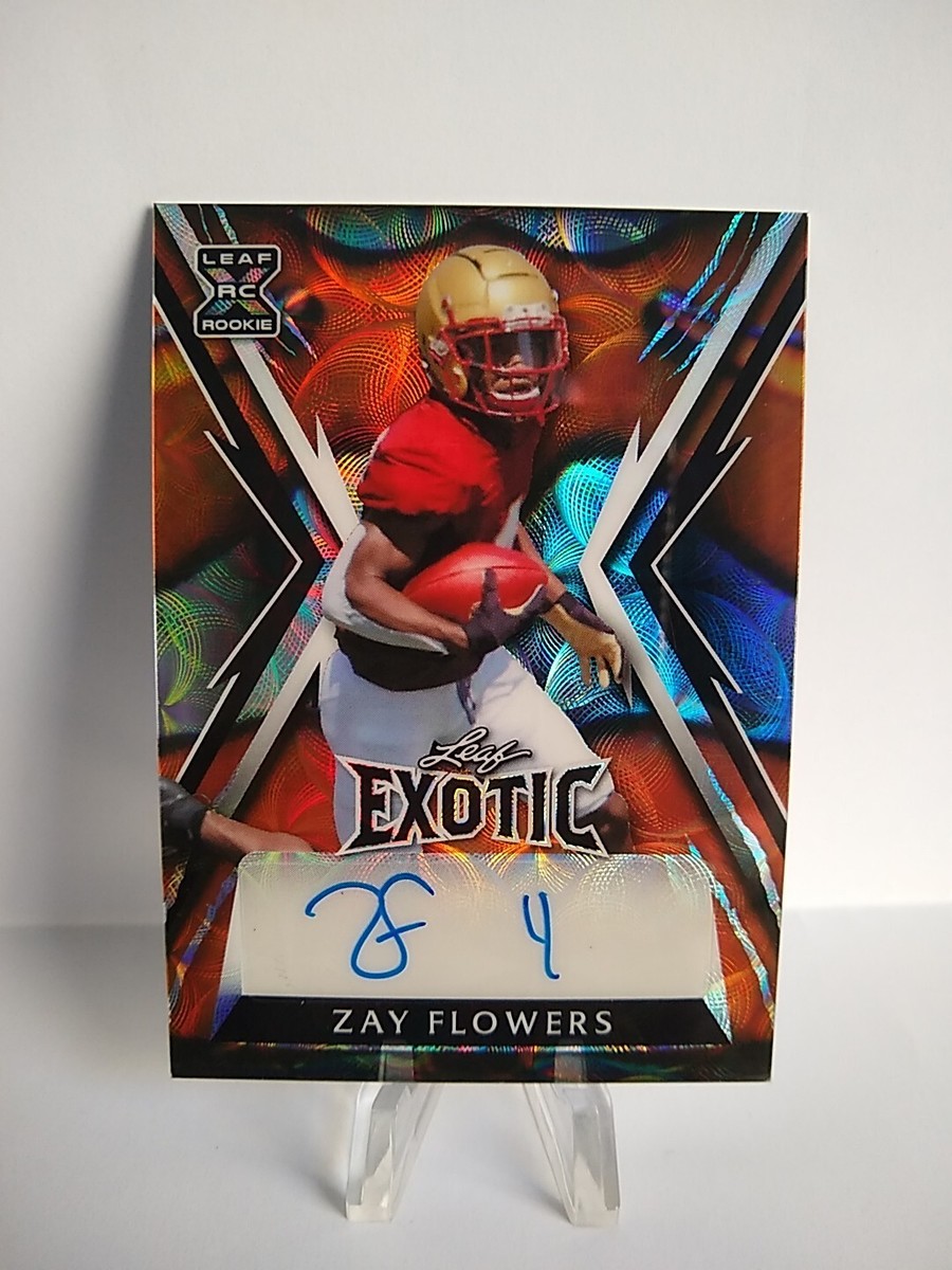 2023 Leaf Exotic Clownfish Zay Flowers #BA-ZF1 Auto Rookie