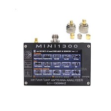 MINI1300 Antenna Analyzer 4.3in TFT LCD Touching Screen 0.1-1300MHz HF/VHF/UH...