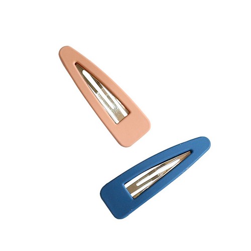 Matte Triangle Resin Hair Clip Candy Color Hairpins Large Metal Barrettes  j - Picture 10 of 31