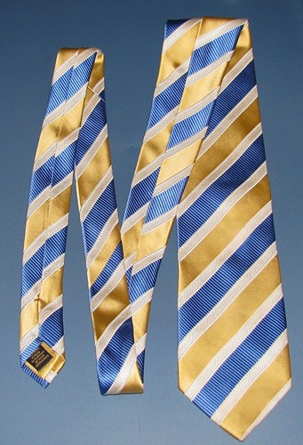 SHIPS FREE Donald J Trump Signature Classy Silk Neck Tie Repp Striped *A18 - Picture 5 of 5