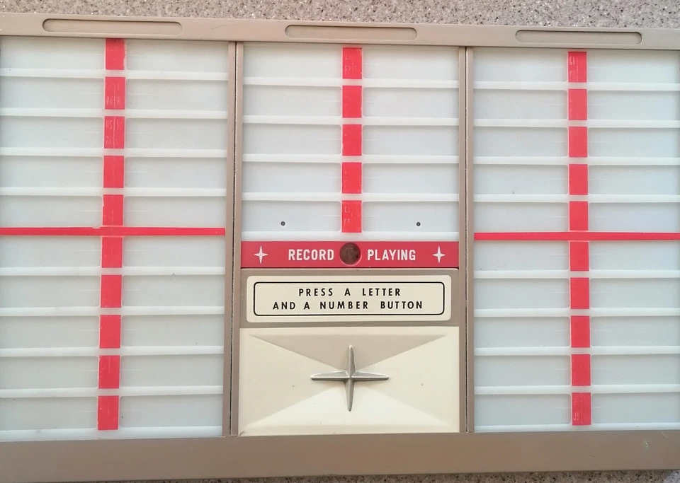 WURLITZER 2500 Series,  100 Record Indicator Labels - Image 2 of 4