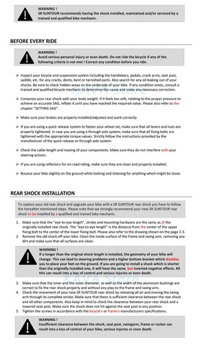 Bicycle Rear Shock MTB Bike XC Air Suspension Absorber Hydraulic Speed Lockout - Bild 23 von 26