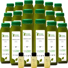 RAW Fountain Juice Cleanse Detox Cold Pressed, CELERY, All Natural 18, 30, 42ct