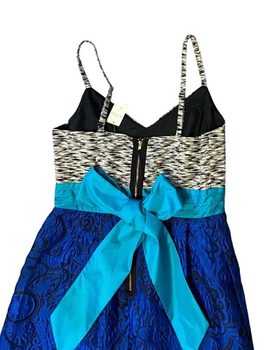 $268 NWT Anthropologie Moulinette Soeurs 6 Seacoast Midi Dress Sundress Blue - Picture 7 of 10