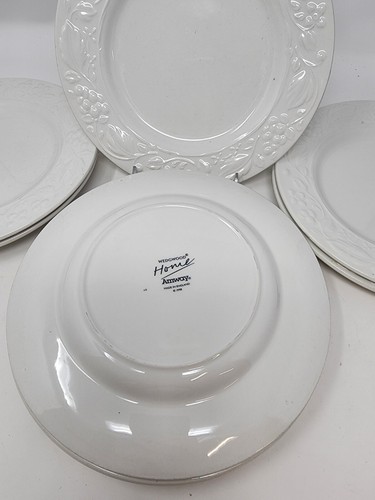 Wedgwood Home Amway Botanisches Relief Salatteller weiß 9 Zoll - Bild 9 von 11