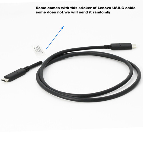 Gen 2 X1 3rd Gen USB-C Cable For Lenovo ThinkPad 03X7610 T580 T590 USB-C Dock - Bild 2 von 5