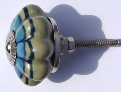 Ceramic knobs porcelain pulls handles for doors drawer cupboard cabinet wardrobe - Picture 67 of 75