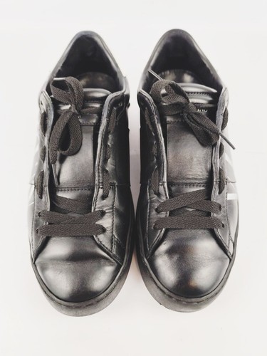 Valentino Garavani Open VLTN Black White Sneakers Usate EU 37.5 UK 4 US 7.5 - Imagen 7 de 14