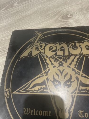 Venom Welcome To Hell LP Neat Record UK 1981 Metallica Slayer Overkill Motorhead - Picture 5 of 16