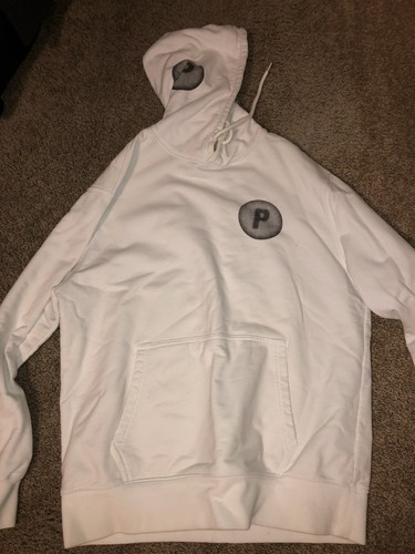 Palace hoodie large white