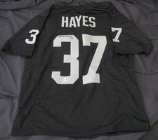Lester Hayes Signed Autographed Raiders custom football jersey BAS Beckett Holo