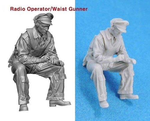 Legend Production LA7214, B-25 Early Crew set (5 figuras), escala 1:72 - Imagen 3 de 5