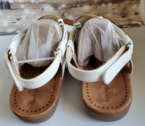 Beautiful Baretraps White Strappy Women’s Sandals Josepa 11 M - Picture 4 of 8