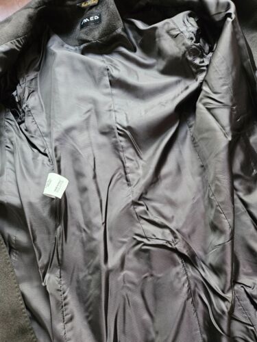Damen Eleganter 100% Premium Cashmere Business Mantel Schwarz Made in Italy S2XL - Bild 13 von 15