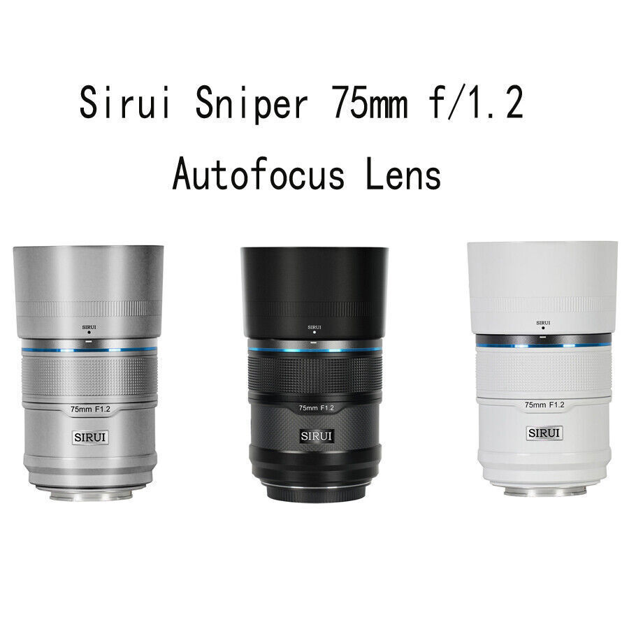 元箱付き SIRUI Sniper 75mm F1.2 ニコンZ Amazon.com : SIRUI Sniper 75mm Autofocus Lens, F1.2