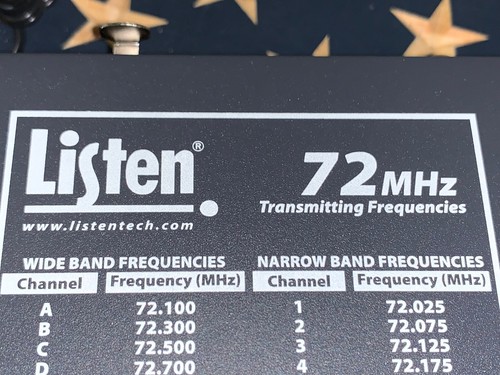 ListenTech Model: Listen LT-800-072 LT-800 FM Transmitter & 2 Display Receivers - Picture 5 of 20