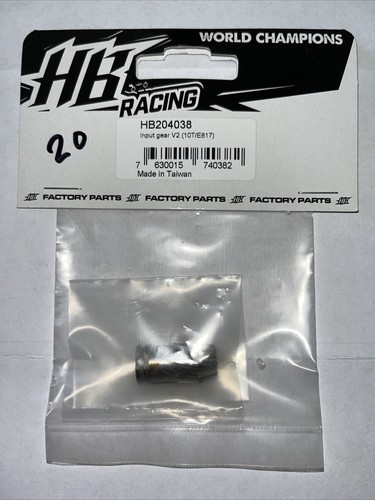 HB Racing Differential Input gear V2 (10T) HBS204038