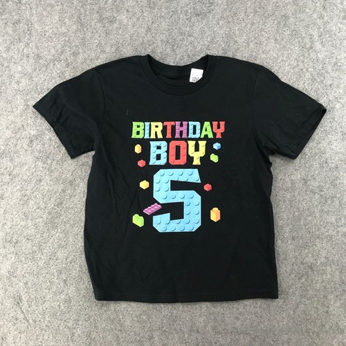Marvel T-Shirts Boys Size XS Spiderman 5th Birthday Graphic Tee Short Sleeve NEW - Picture 2 of 12
