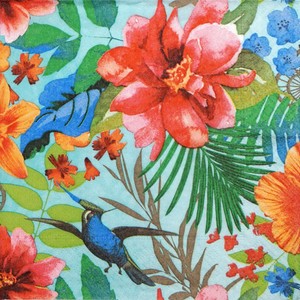 4x Paper Napkins for Decoupage Decopatch Craft Tropical Sloth