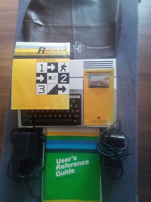 VINTAGE Texas INSTRUMENTS TI 99/4A HOME COMPUTER w/ COMPLETE USER ...
