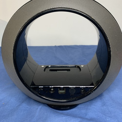 JBL Radial iPod Dock Round Speaker Working Condition / NO POWER SUPPLY - Picture 4 of 5
